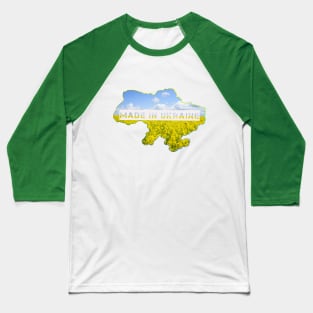 ukrainian map Baseball T-Shirt